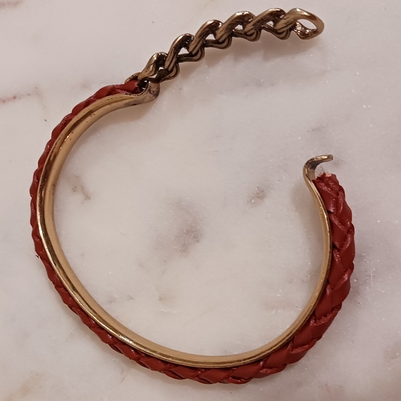 Patricia Nash Leonora Tension Chain Cuff Bracelet - Picture 4 of 9